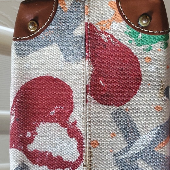 Vintage Dooney Graffiti Tote - Picture 9 of 9